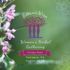 BotanicWise Women's Herbal Gathering 2022 - Friday Pass