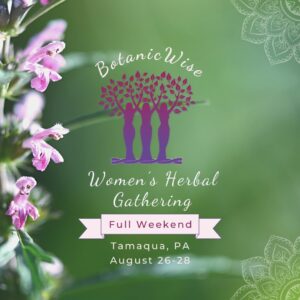 BotanicWise Womens Herbal Gathering 2022 - Full Weekend Pass